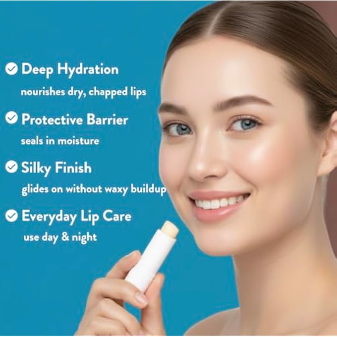 MISS SPA HYDRATING LIP BALM SET MOISTURIZING LIP CARE GIFT SET FOR DRY LIPS,NOURISHING LIP MOISTURIZER WITH SHEA BUTTER & VITAMIN E, VEGAN GLUTEN FREE, LONG-LASTING HYDRATION, 5 FLAVORS - Image 3